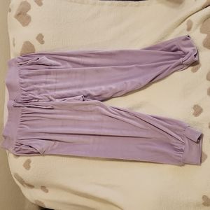 VS velour loungewear joggers